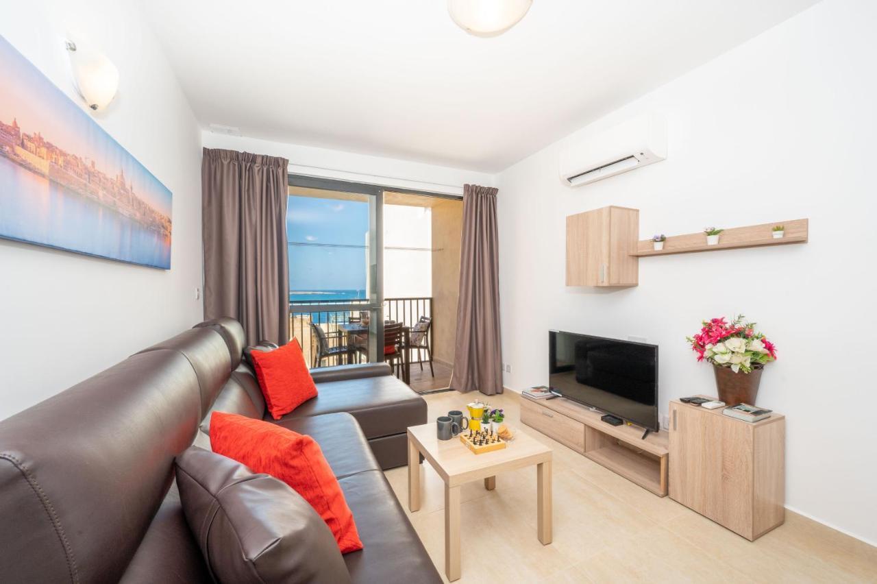 Sea Bliss Apartments With Terrace Just Off Seafront In St Paul'S Bay - By Getawaysmalta เซนต์พอลส์เบย์ ภายนอก รูปภาพ