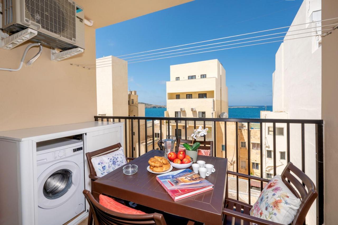 Sea Bliss Apartments With Terrace Just Off Seafront In St Paul'S Bay - By Getawaysmalta เซนต์พอลส์เบย์ ภายนอก รูปภาพ