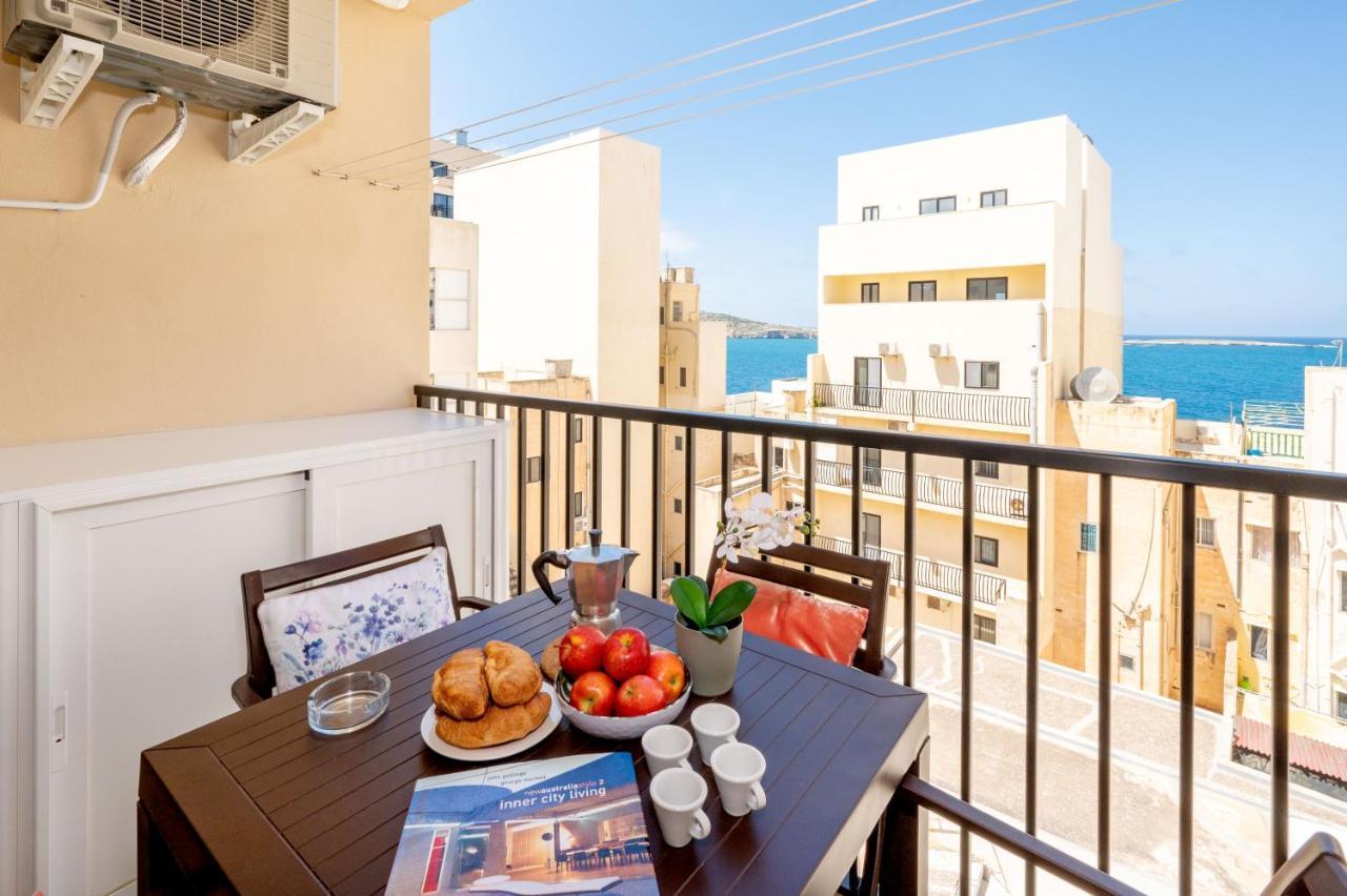 Sea Bliss Apartments With Terrace Just Off Seafront In St Paul'S Bay - By Getawaysmalta เซนต์พอลส์เบย์ ภายนอก รูปภาพ